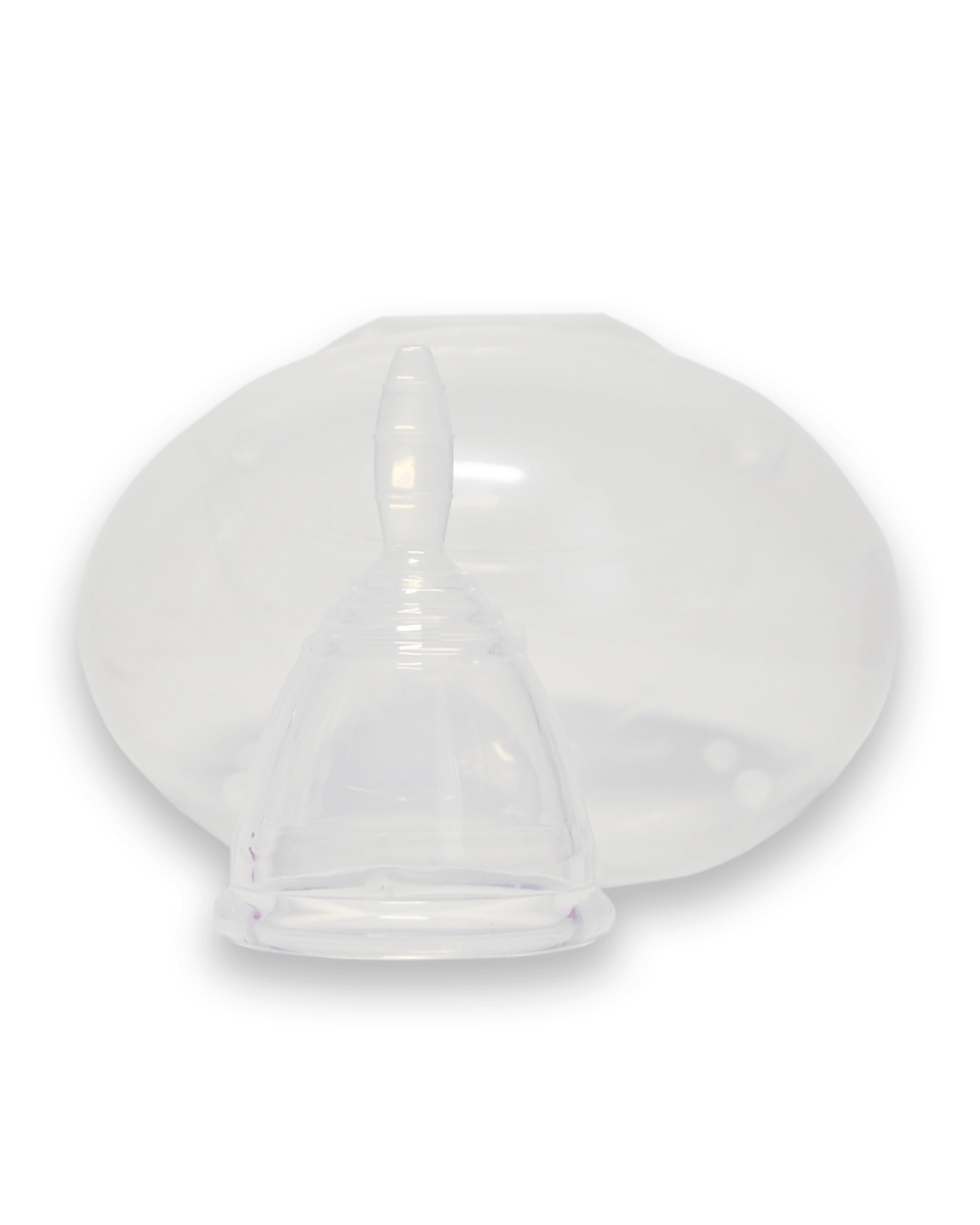 Прозрачная менструальная чаша PrettyWoman с футляром